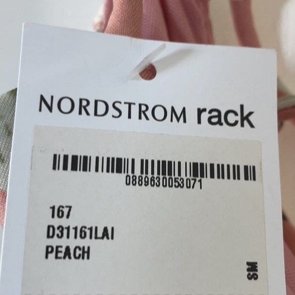 NWT pink floral strappy dress - Picture 5 of 6